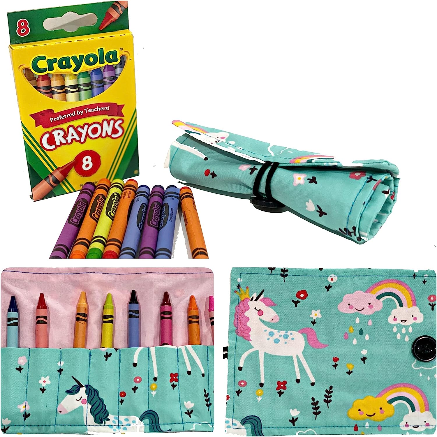 Crayola® Kids Card Kit With Markers in Caddy, Pack of 8