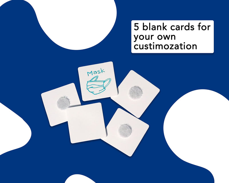 162 Plastic Loose Visual Cards for your Communication Need.
