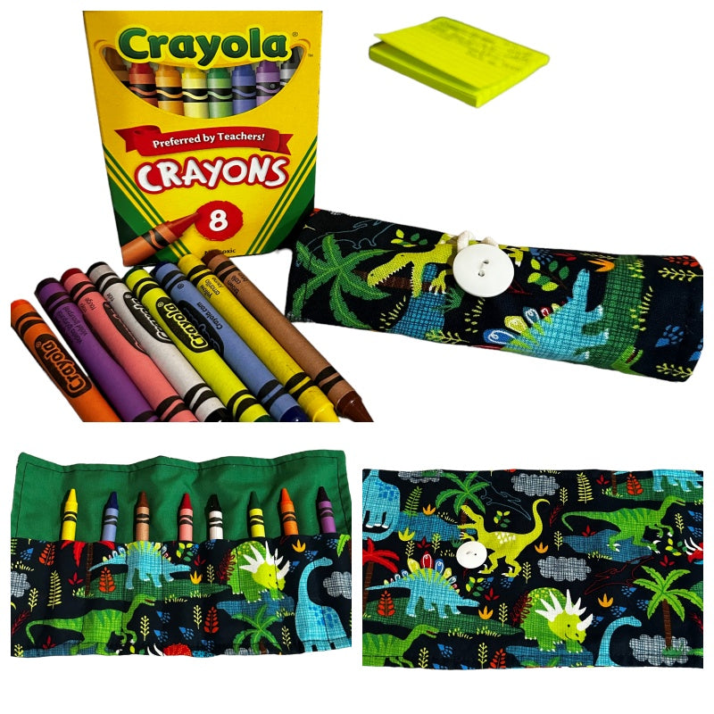 On The Go Crayons Caddy Holder roll up case