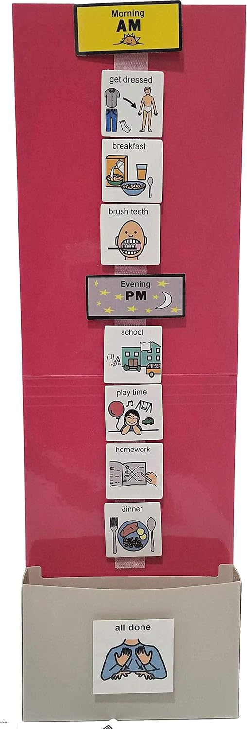 1 Strip Daily Home Visual Schedule Kit