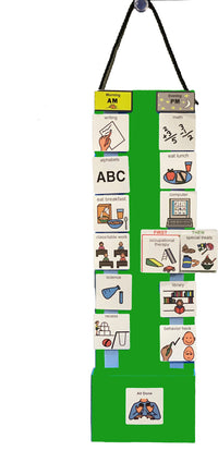 Behavioral Magnetic Plastic Visual Schedule